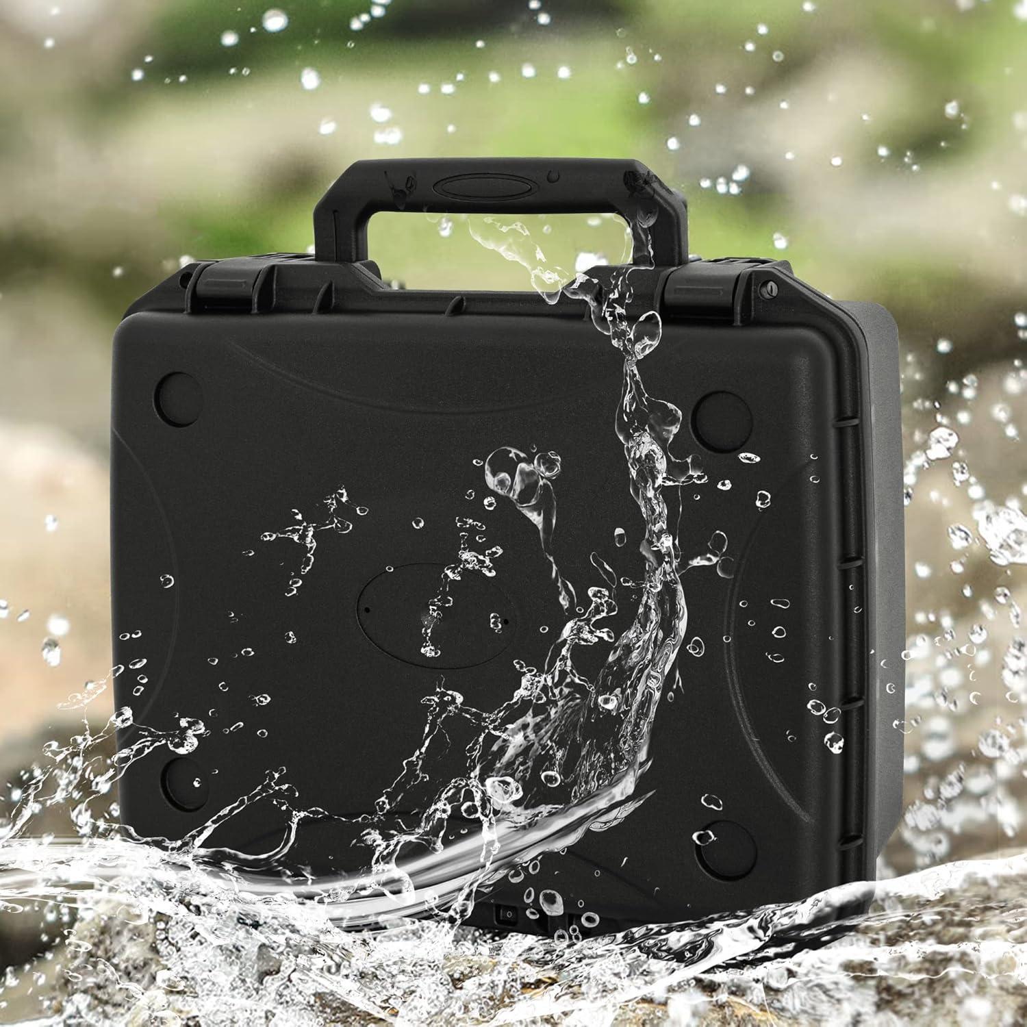 Caja Dura Impermeable IP67 ITHWIU para Micrófono y Drones