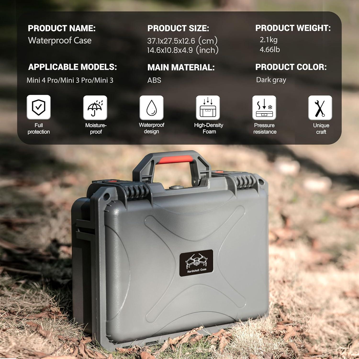 Funda Doble Capa STARTRC PHOTO para DJI Mini 4 Pro - Resistente al Agua