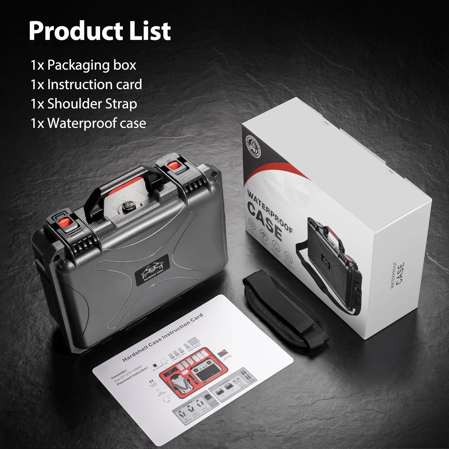 Funda Doble Capa STARTRC PHOTO para DJI Mini 4 Pro - Resistente al Agua