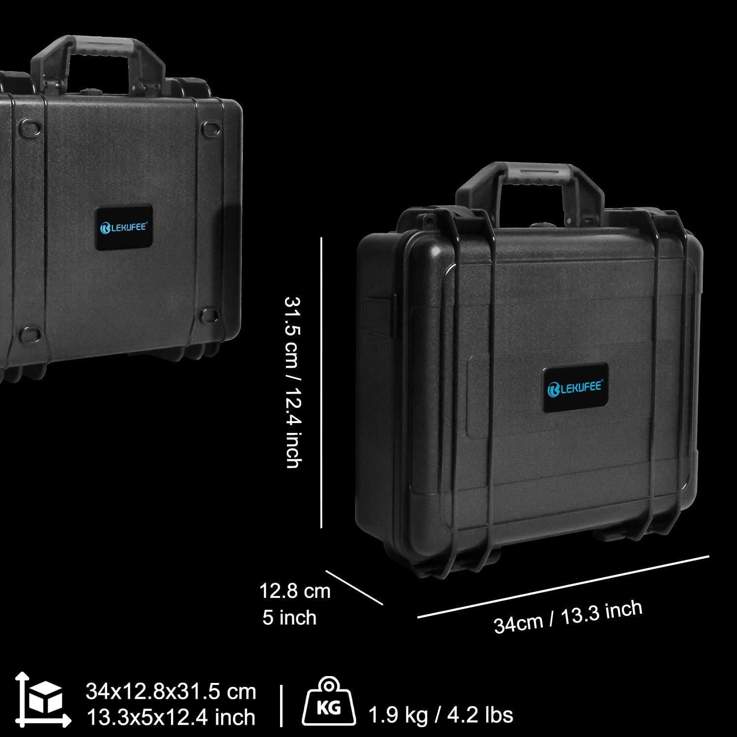 Funda Dura Impermeable Lekufee para Drones DJI Mini 4 Pro/3