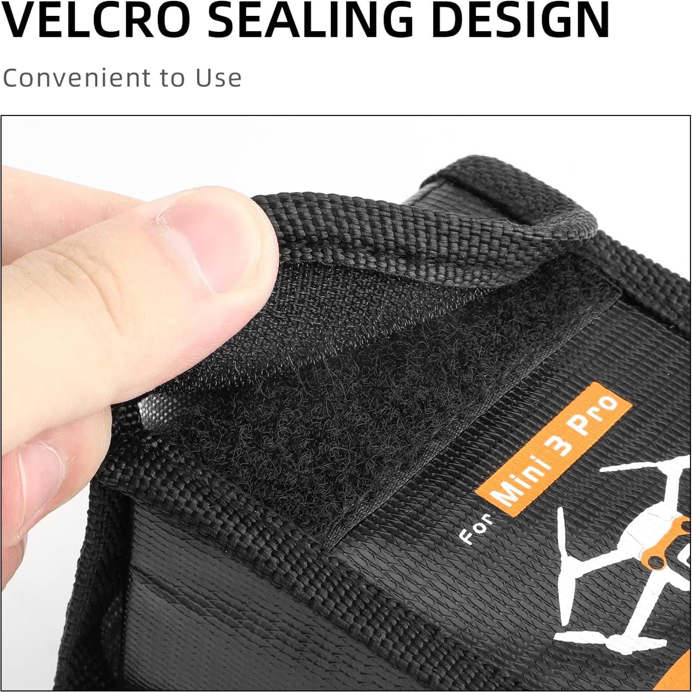 Bolsa de Seguridad Resistente al Fuego Anbee para Baterías Lipo DJI Mini 3/3 Pro