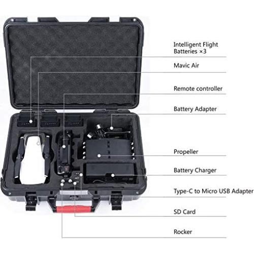 Funda de Transporte Smatree para DJI Mavic Air - Impermeable