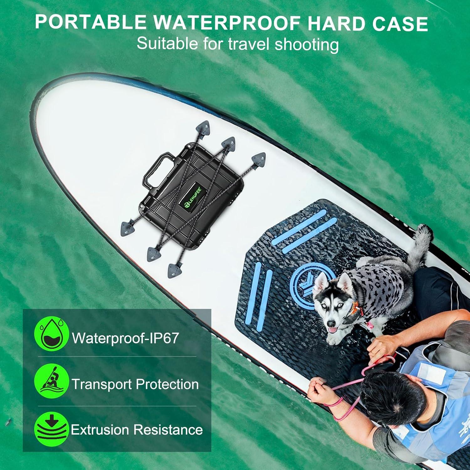 Funda Dura Impermeable Lekufee para DJI Mini 4K y Mini 2