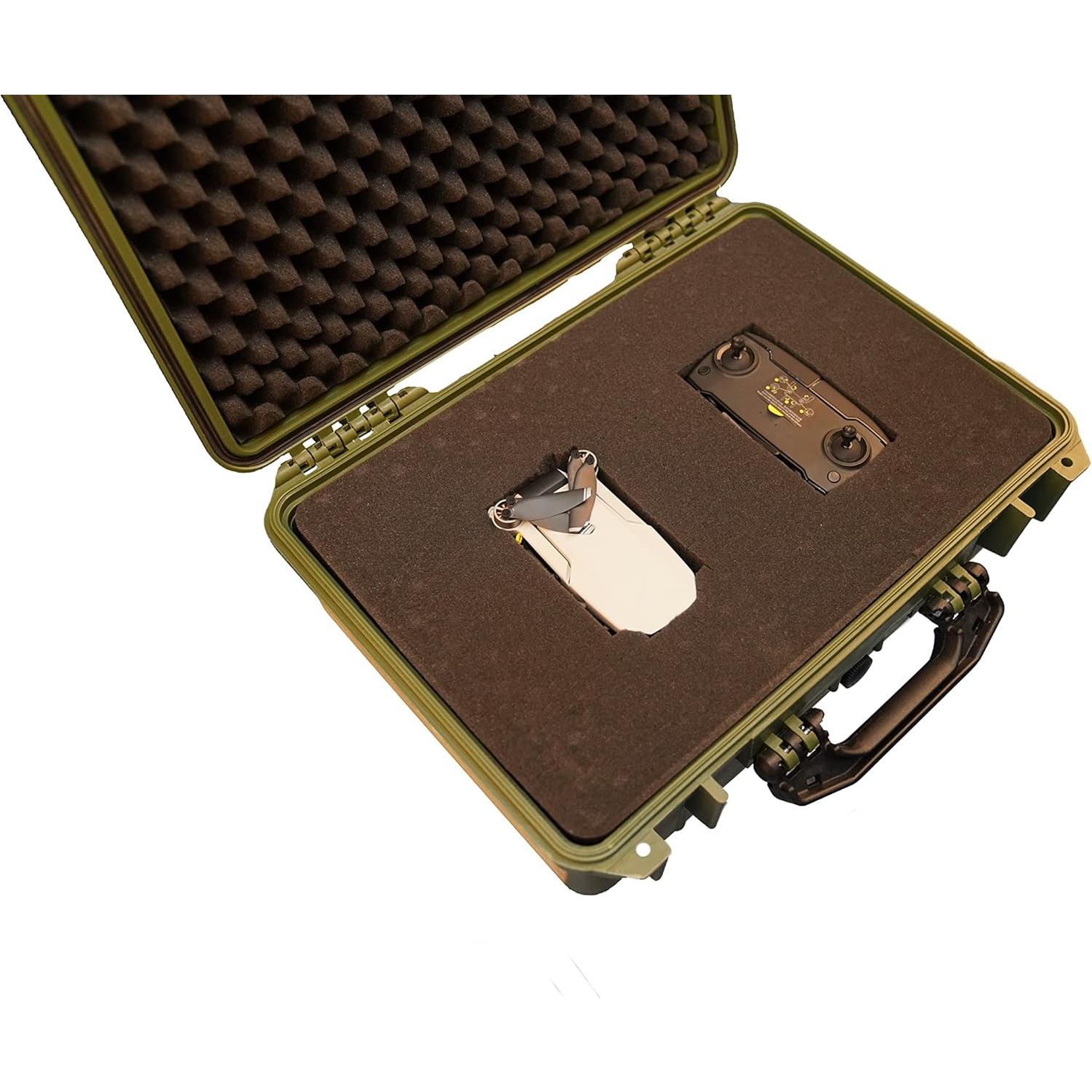 Funda Dura Impermeable MEIJIA 18.5x14.06x6.93 cm Verde