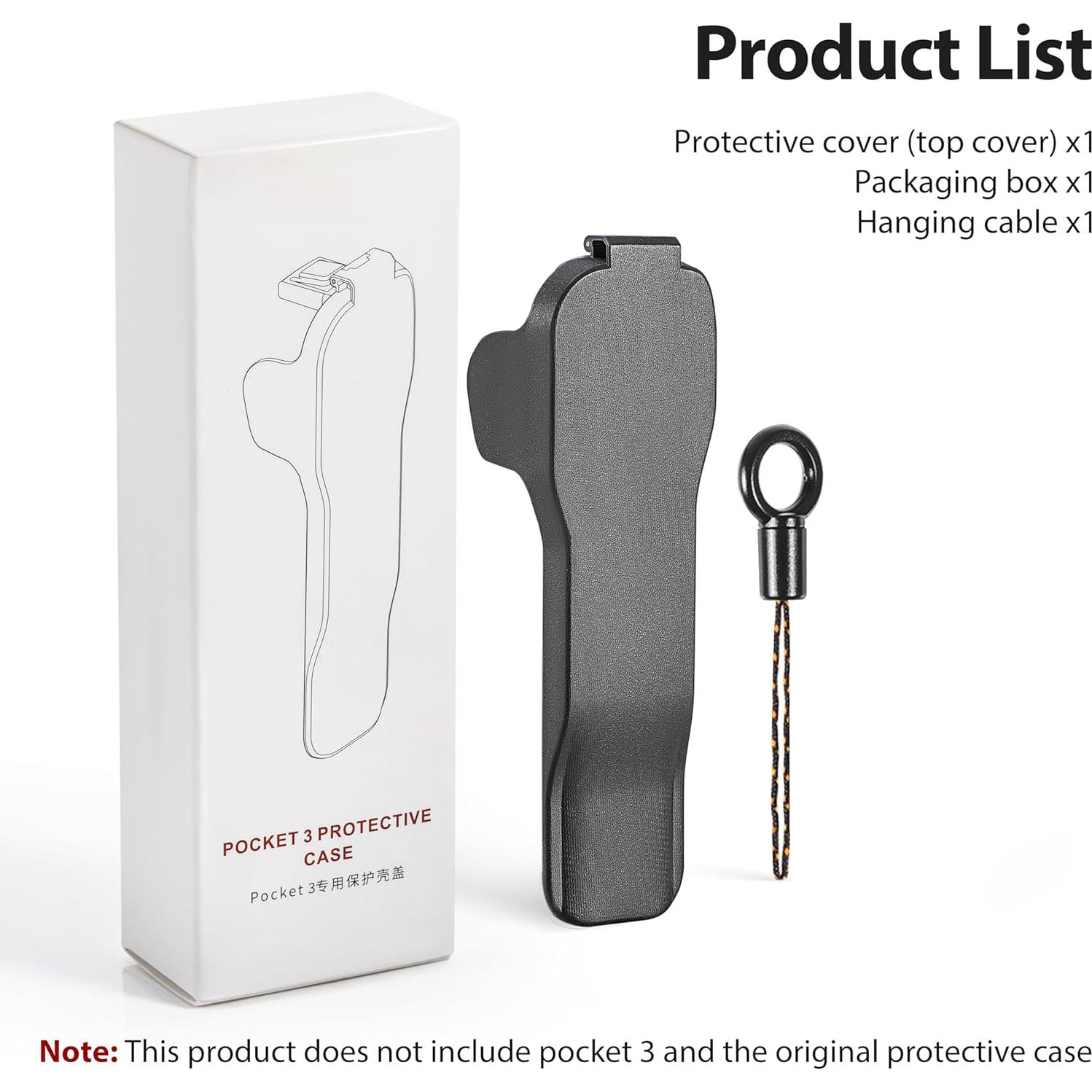 Funda Protectora para DJI Osmo Pocket 3 STARTRC - 3 Ranuras Filtros