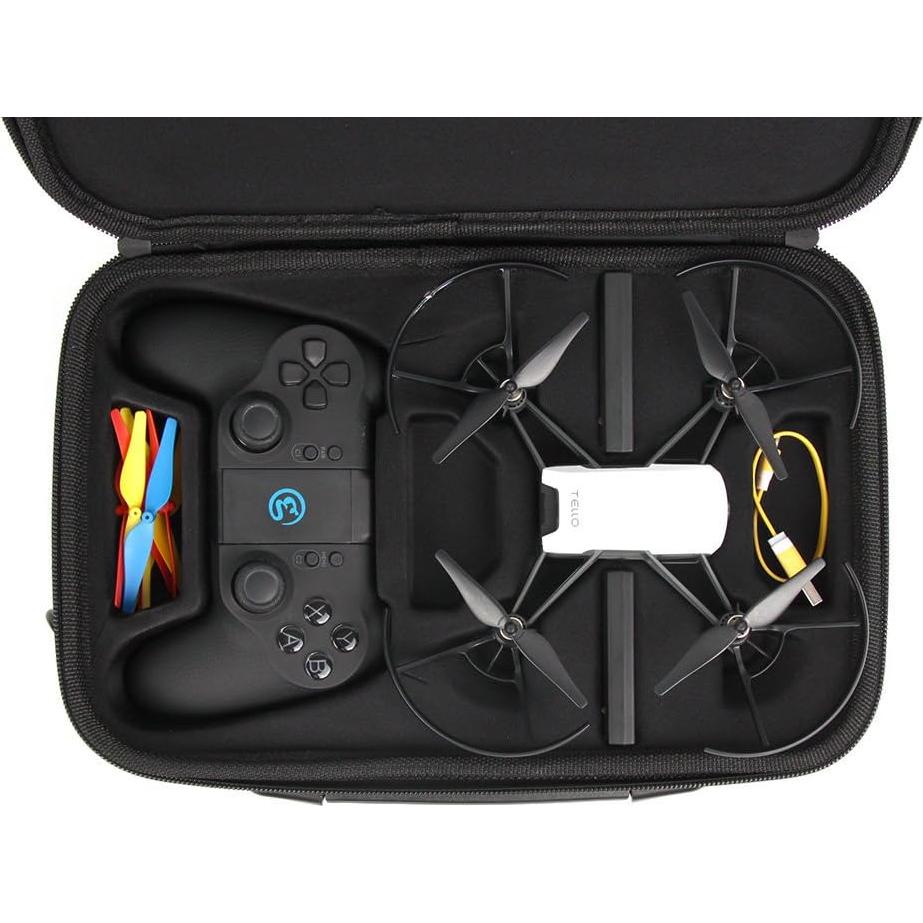 Anbee Tello Carrying Case Portable Shoulder Bag Compatible with DJI Tello/Tello EDU Drone and Gamesir T1D Gamepad Remote Controller