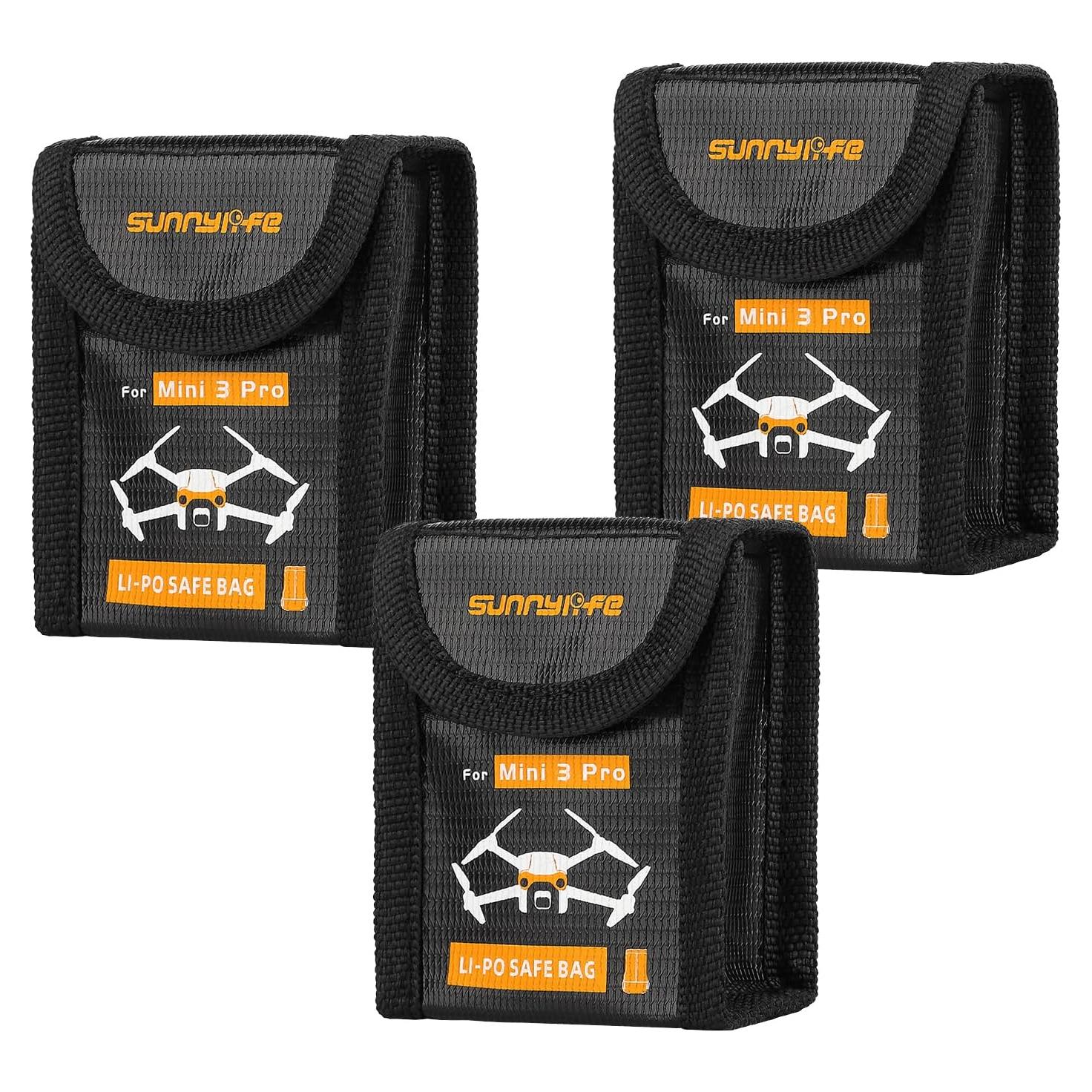 Bolsa de Seguridad CAPART para Baterías DJI Mini 4 Pro - 3pcs