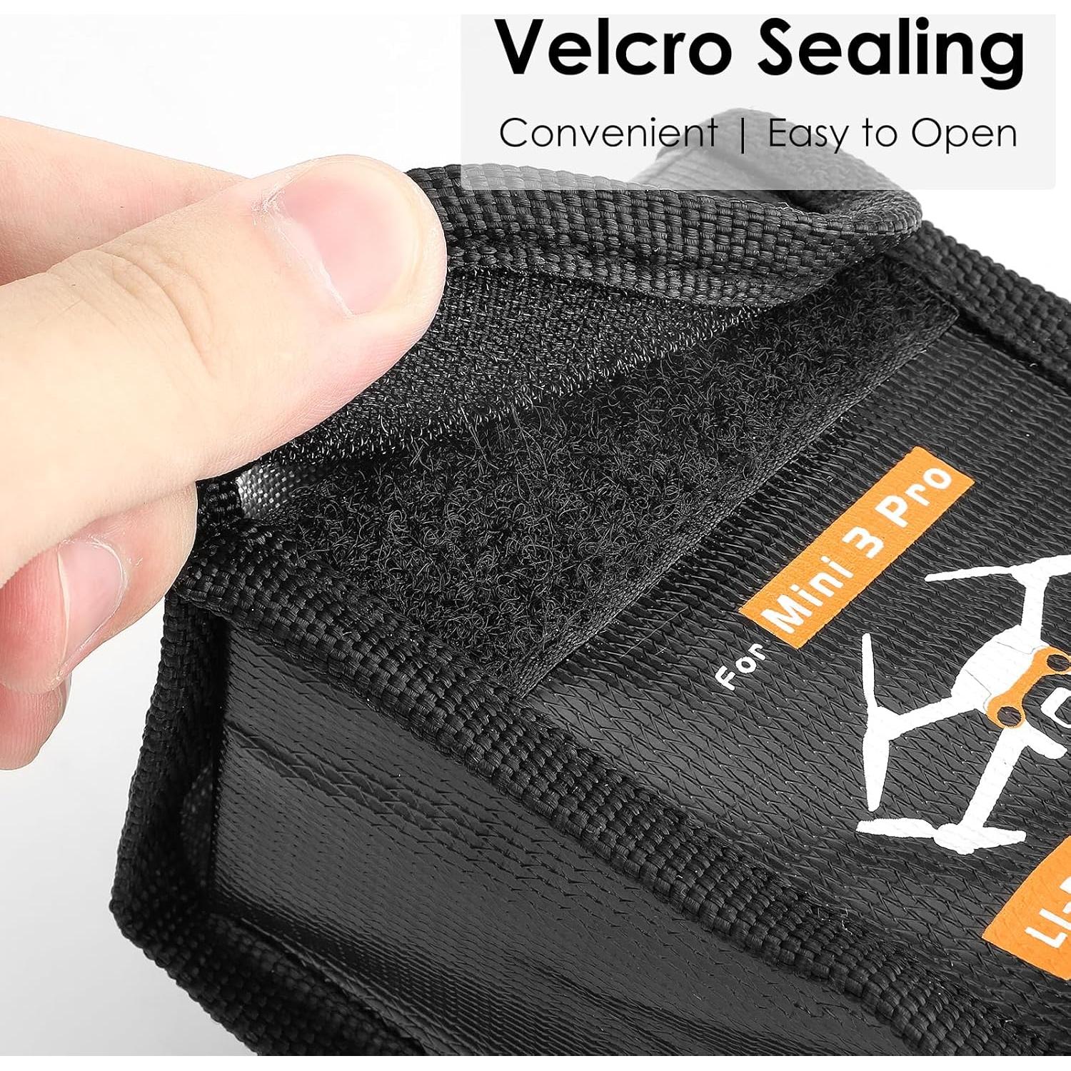 Bolsa de Seguridad CAPART para Baterías DJI Mini 4 Pro - 3pcs