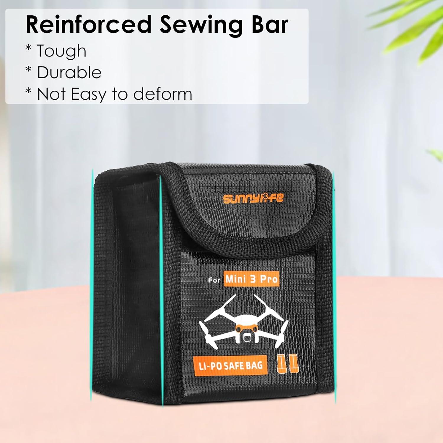 Bolsa de Seguridad CAPART para Baterías DJI Mini 4 Pro - 3pcs