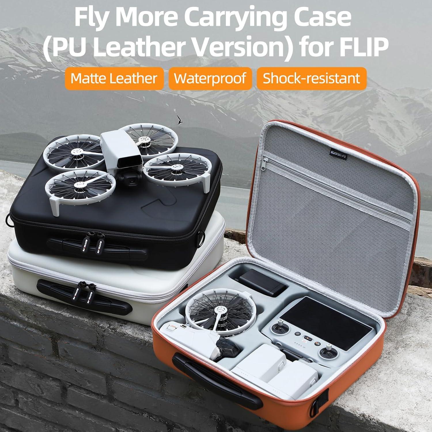 Funda de Viaje para DJI Flip - Bolsa Portátil Naranja