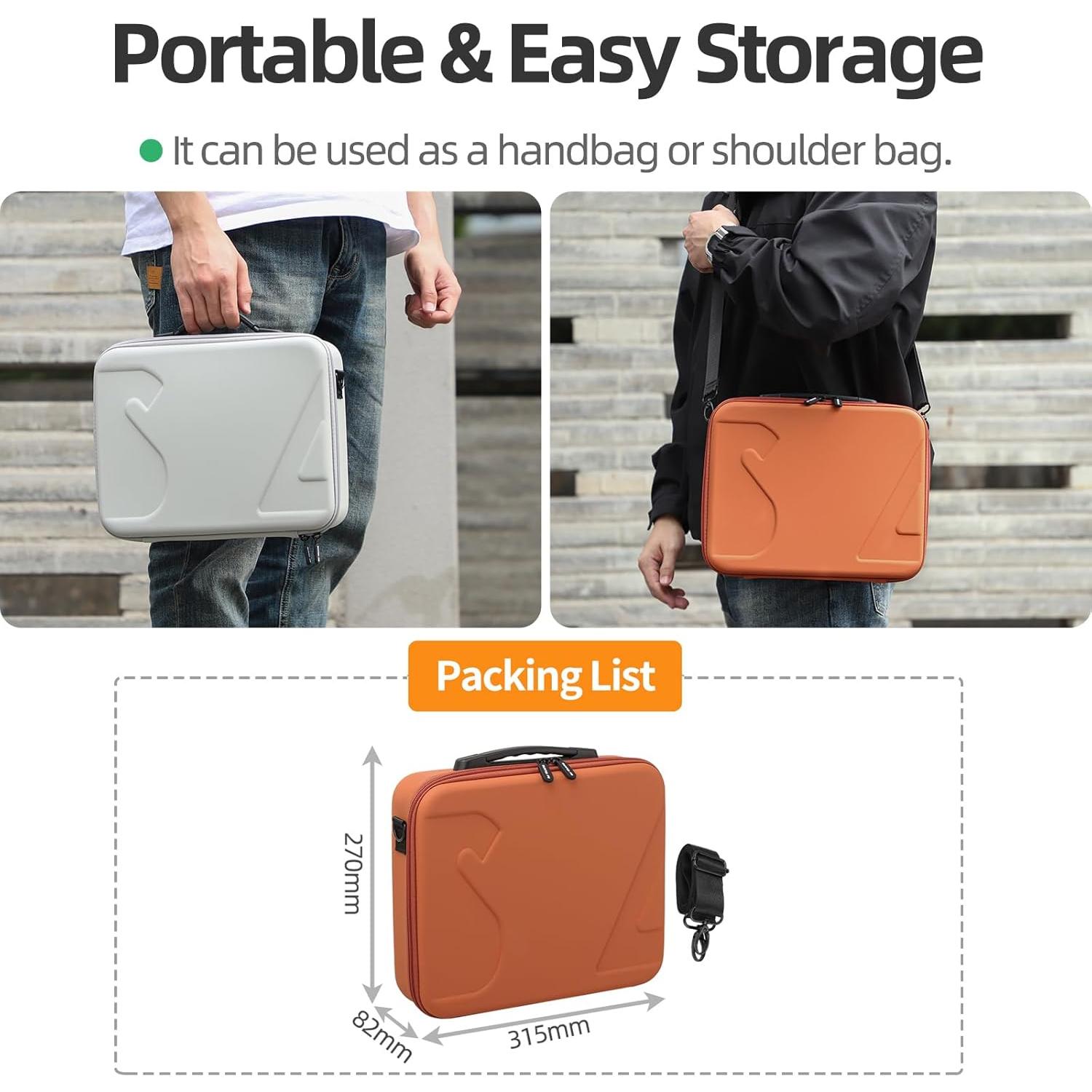 Funda de Viaje para DJI Flip - Bolsa Portátil Naranja