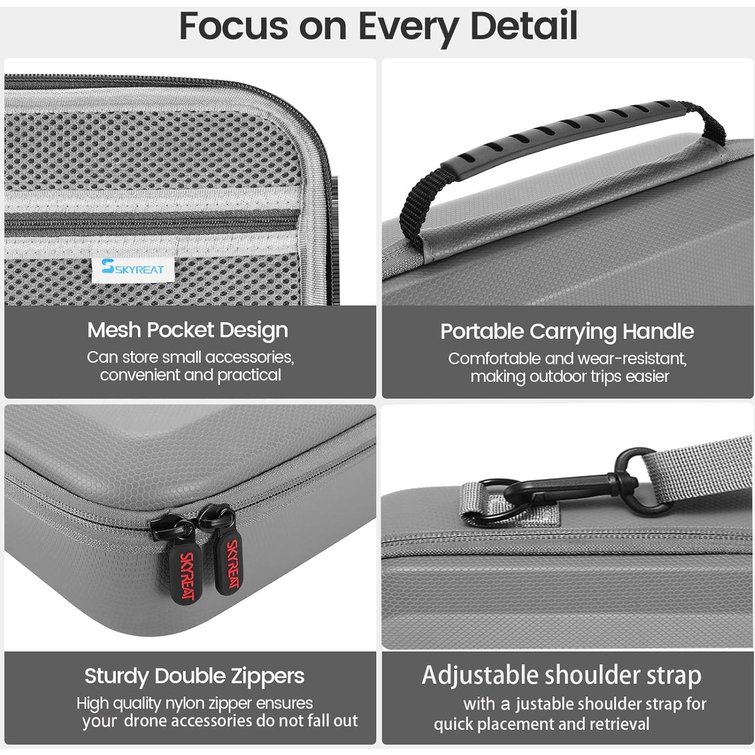 Funda de Transporte Skyreat para Drone DJI Flip y Accesorios