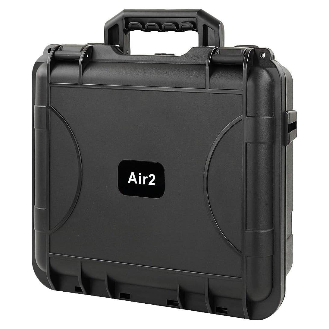 Estuche Duro Impermeable Liyirui para Drone DJI Air 2S - Negro