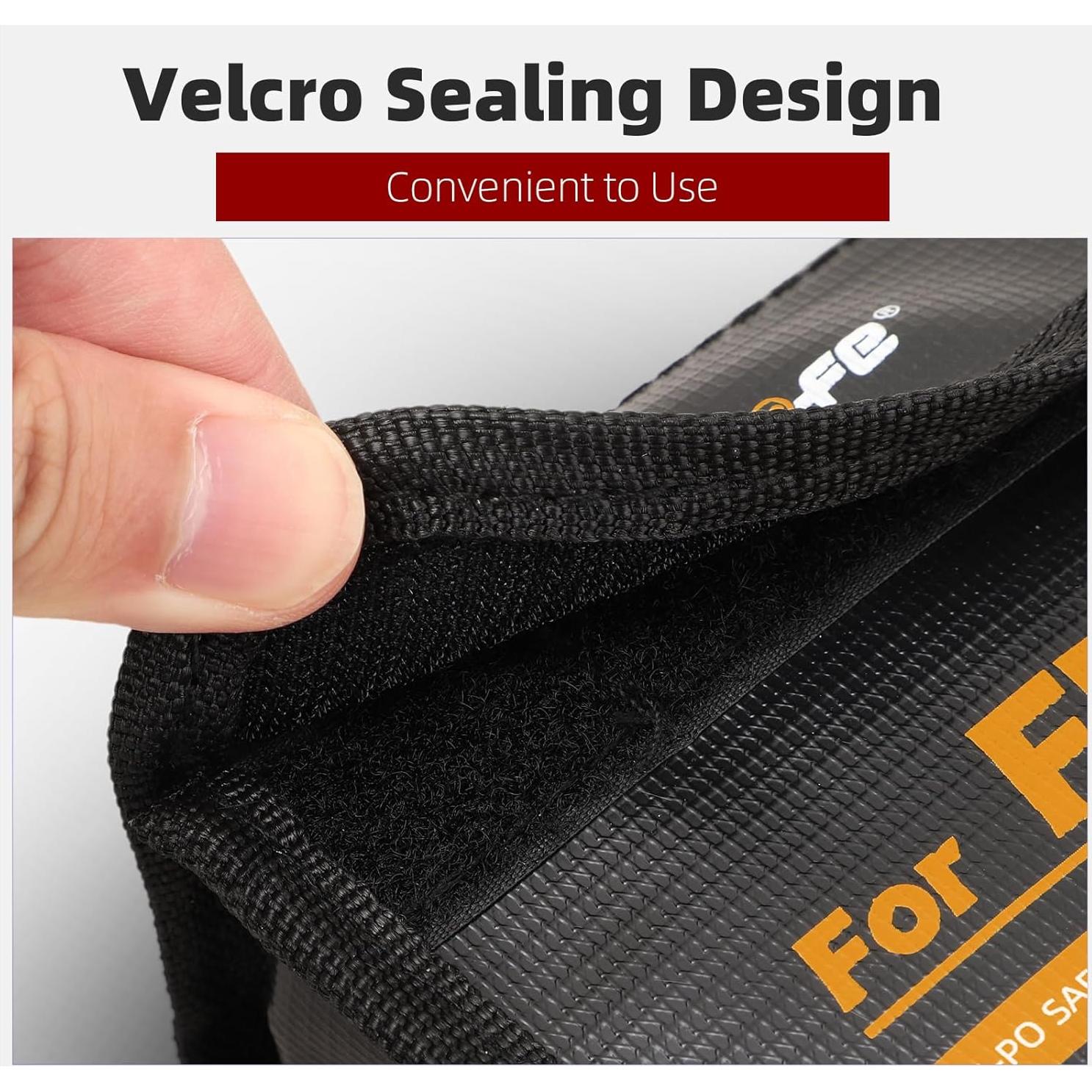 Bolsa segura para baterías DJI Flip - Mediana (2 baterías)