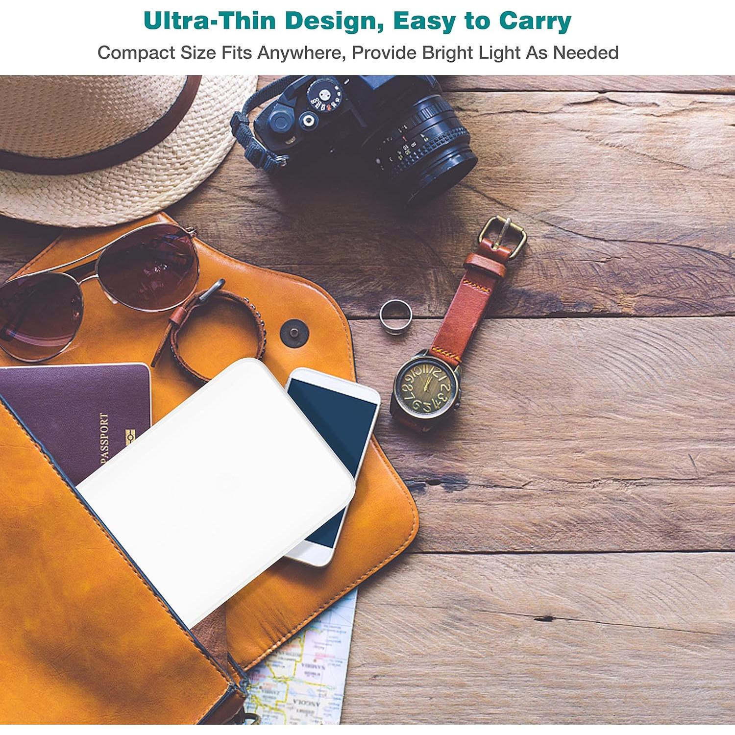 Lámpara de Terapia de Luz Wobrikosee 10000 Lux Sin UV