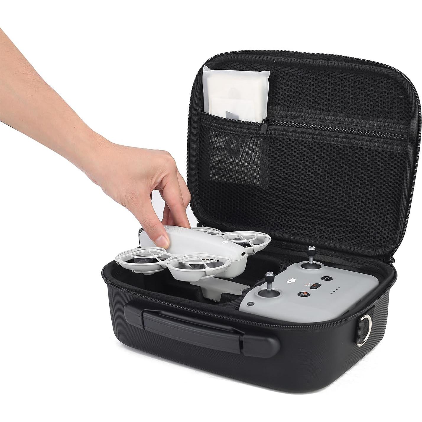 Funda de Transporte Flyekist para DJI Neo - Negra, 28.5x20.5cm