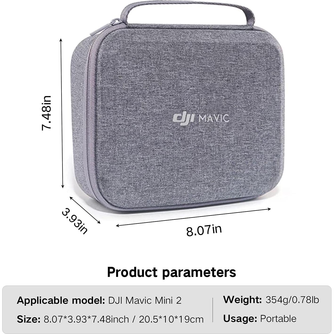 Bolsa de Almacenamiento Dura INSYOO para DJI Mavic Mini 2