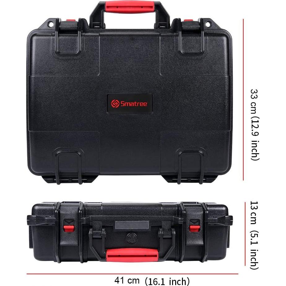 Funda Smatree para DJI Mavic 2 Pro/Zoom con Espuma 41x33x13cm
