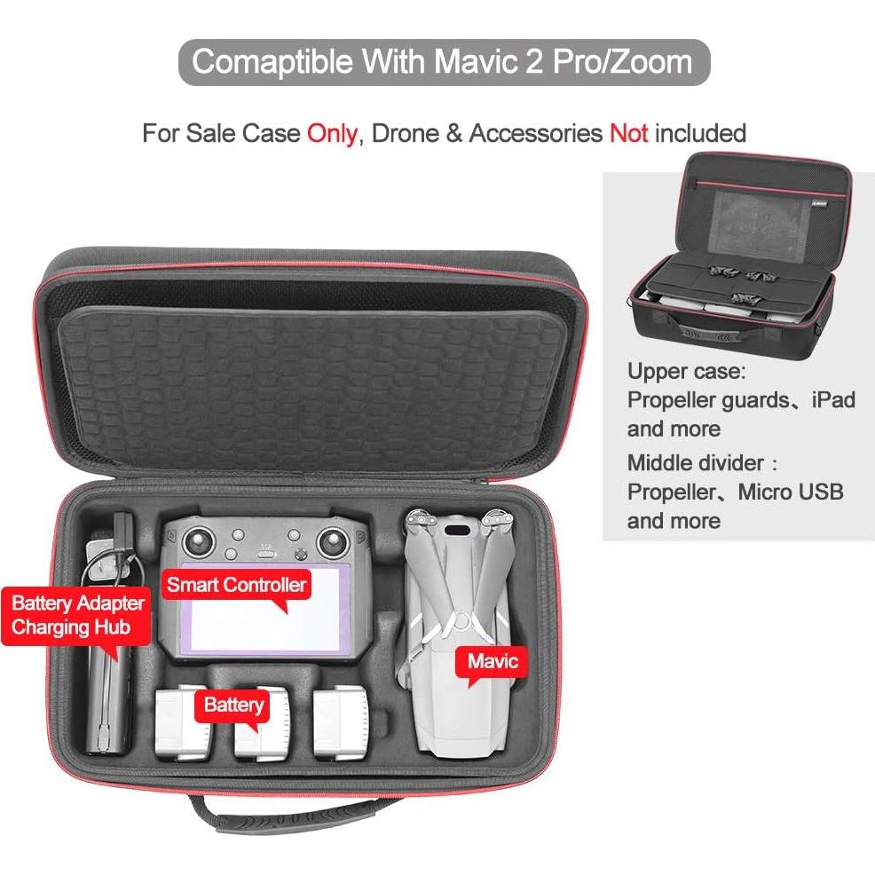 Funda Dura RLSOCO para DJI Mavic 2 Pro/Air 2S/RC Pro - Protección y Almacenamiento