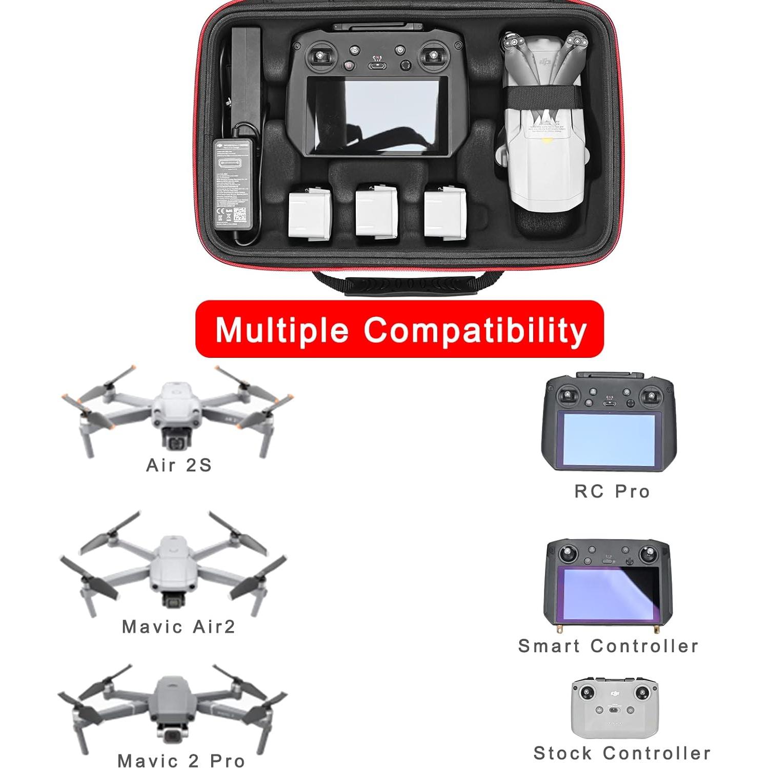 Funda Dura RLSOCO para DJI Mavic 2 Pro/Air 2S/RC Pro - Protección y Almacenamiento