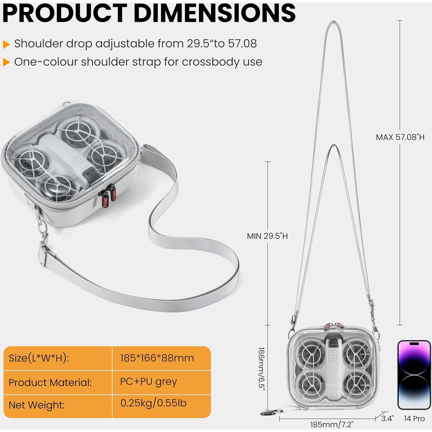 Bolsa Portátil STARTRC para Drone DJI Neo y Accesorios