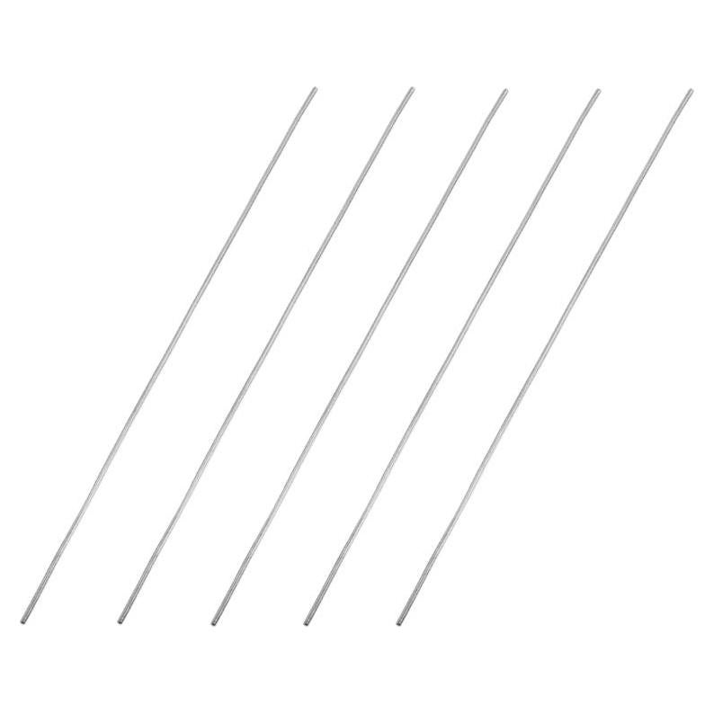 Varilla Redonda Sólida de Acero Inoxidable 304 Uxcell 1mm x 100mm - 5pcs