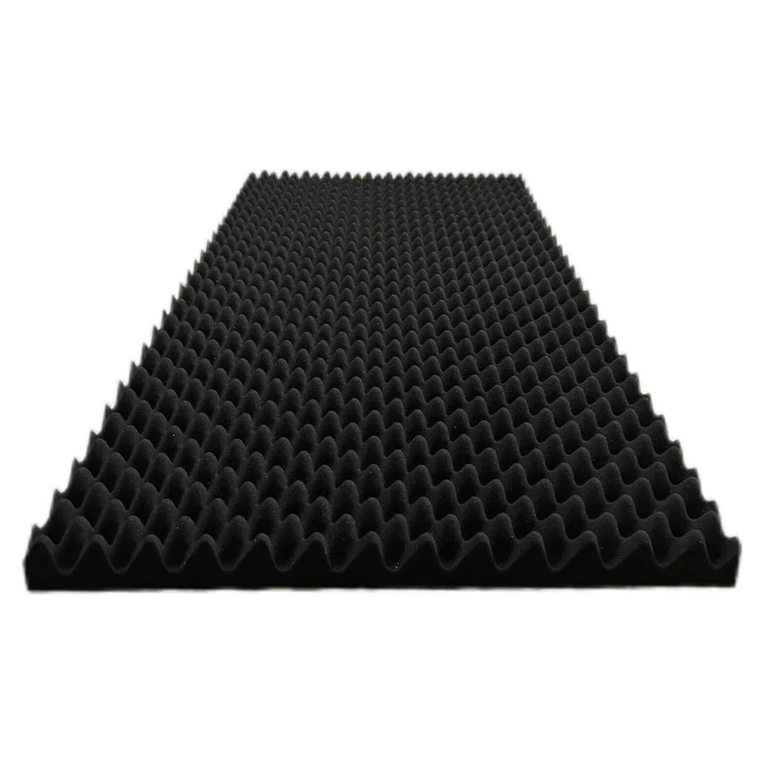 Paneles Acústicos de Espuma de Huevos YJ-JDM-1P 121.9x60.9 cm Negro
