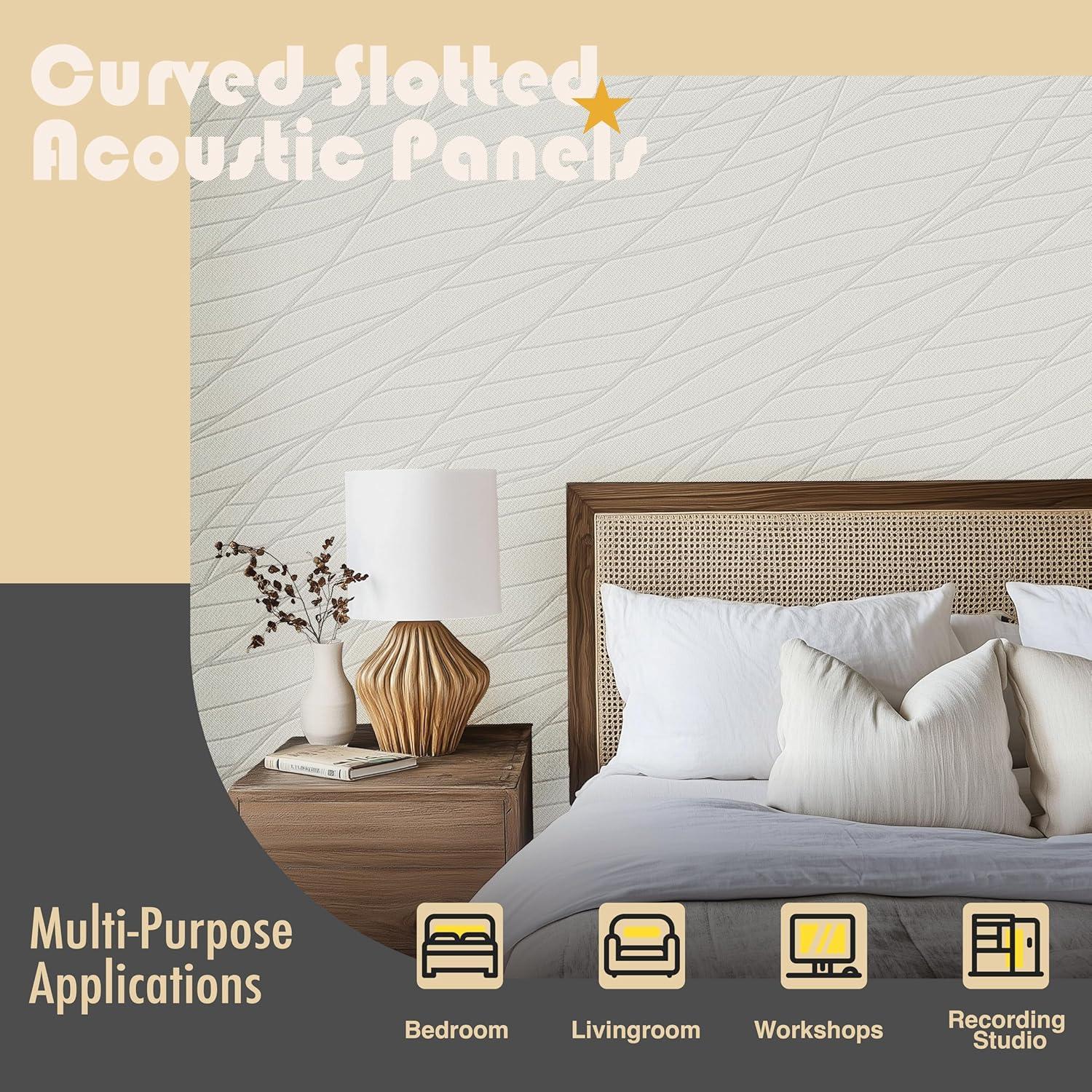 Paneles Acústicos Reverbeon 6 Pack 24x24cm Aislantes Decorativos