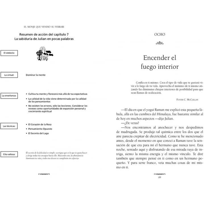 El monje que vendió su Ferrari (edición de lujo): Una fábula espiritual