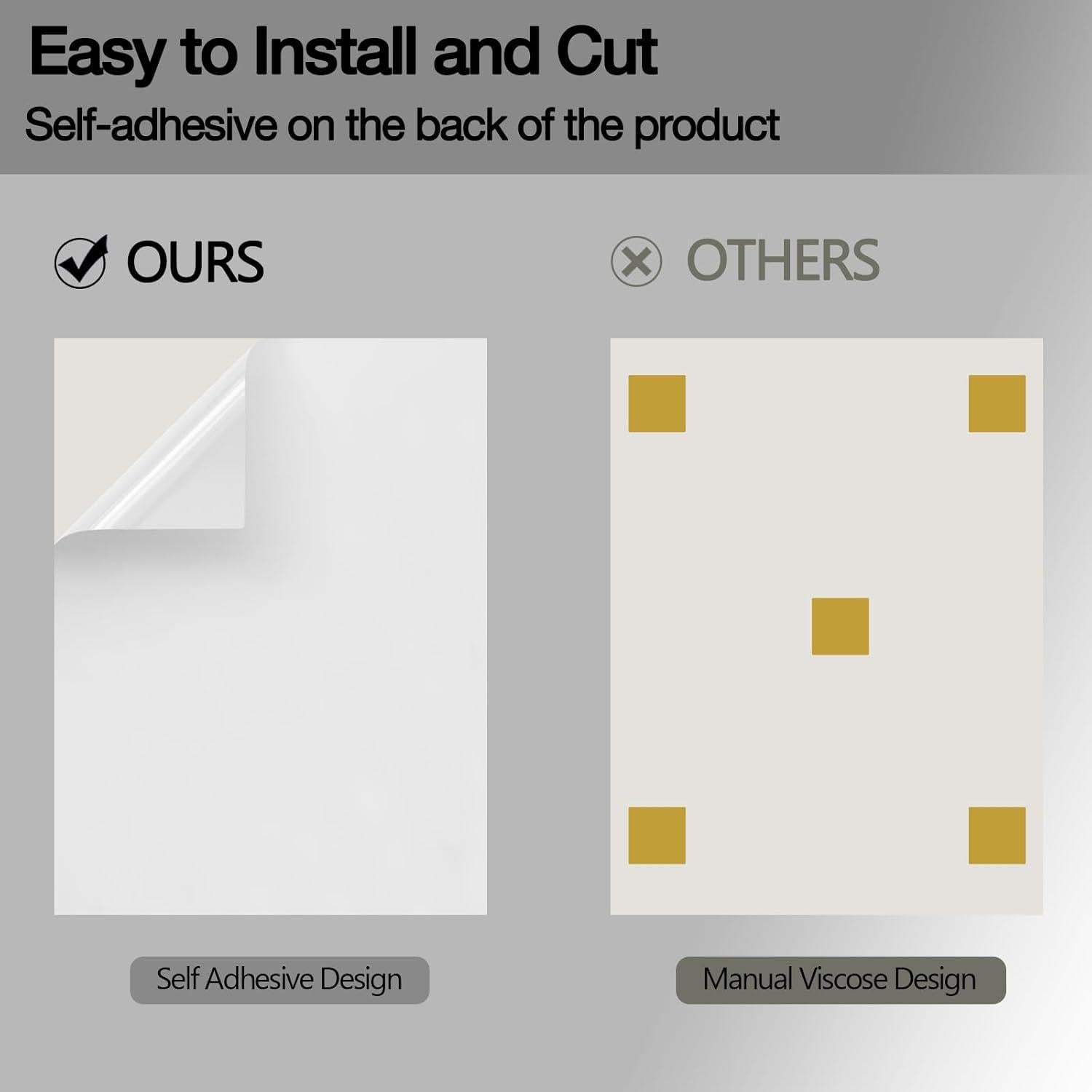 BUBOS 8 Paneles Acústicos Artísticos Autoadhesivos 48x32 cm