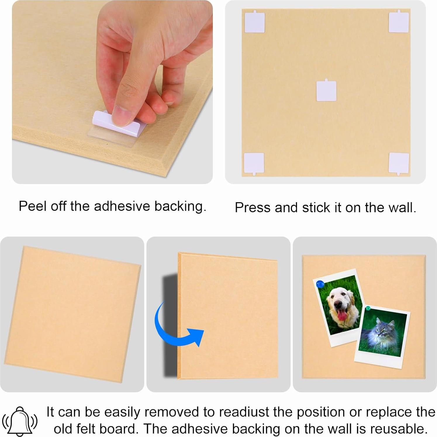 Paquete de 12 Paneles Acústicos HWLIYUTAI 30.48x30.48cm Camel