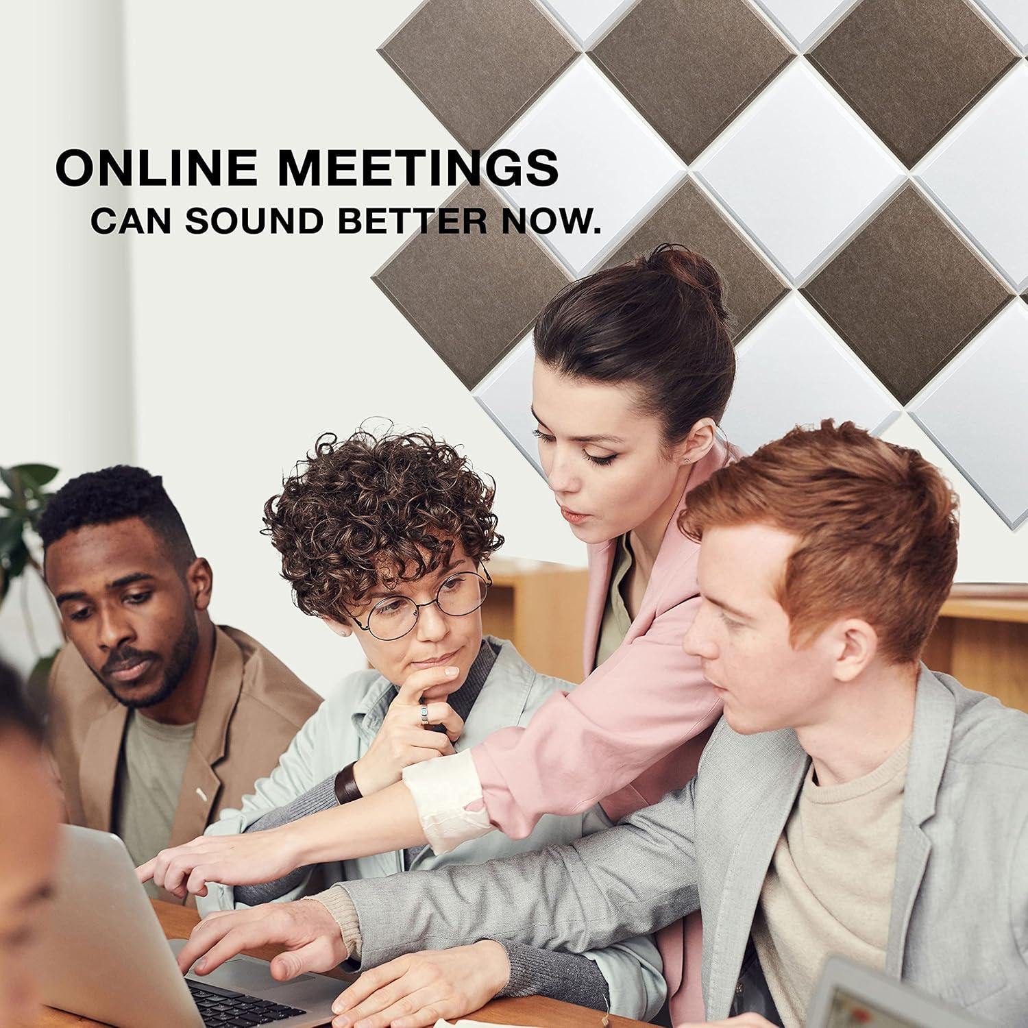 Paneles Acústicos Fstop Labs 30.5x30.5 cm - Aislamiento Sonoro