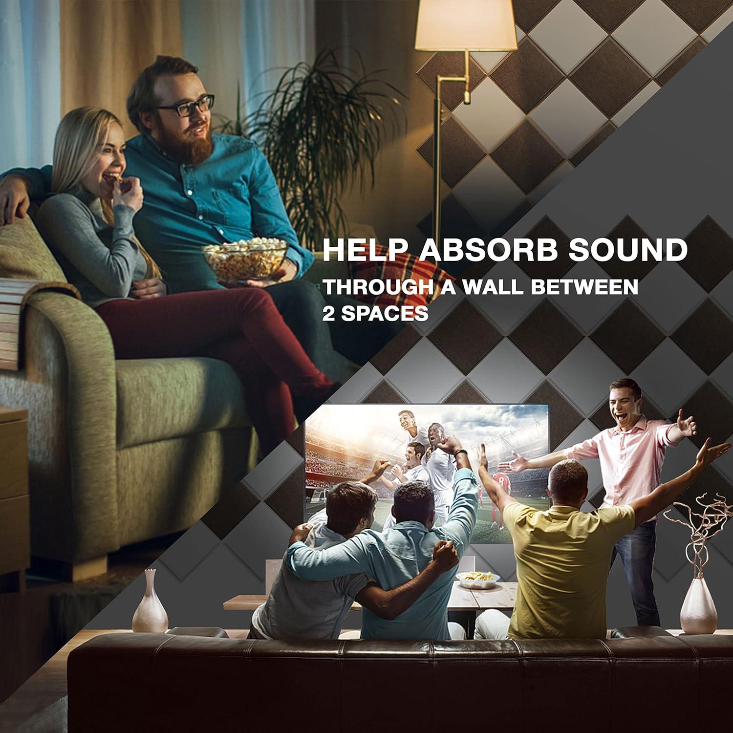 Paneles Acústicos Fstop Labs 30.5x30.5 cm - Aislamiento Sonoro