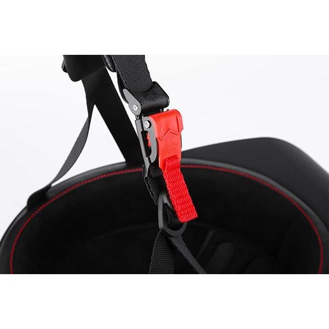 Casco Estilo Béisbol Yesmotor Mediano Fibra de Carbono