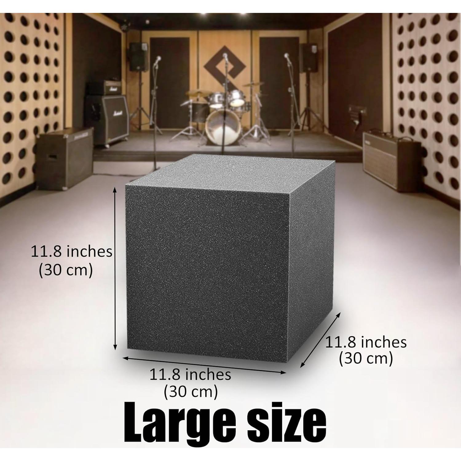 Trampas de Graves Acústicas de Esquina 30x30 cm - Alta Densidad