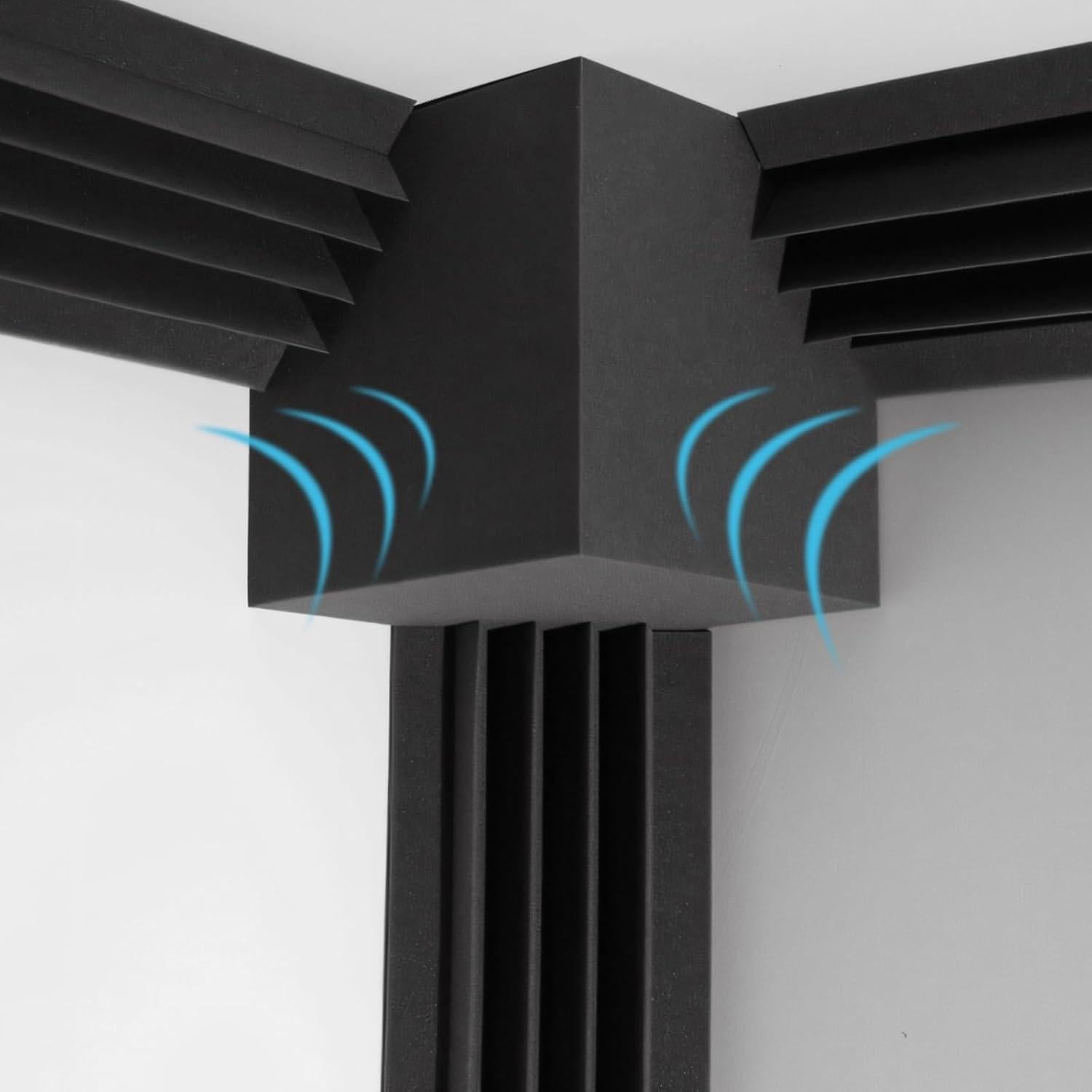 Trampas de Graves Acústicas de Esquina 30x30 cm - Alta Densidad