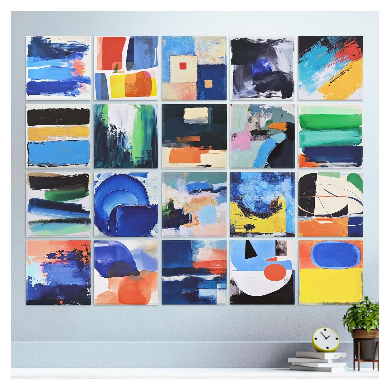 8 Paneles Acústicos Autoadhesivos AtawLege - Pintura Artística