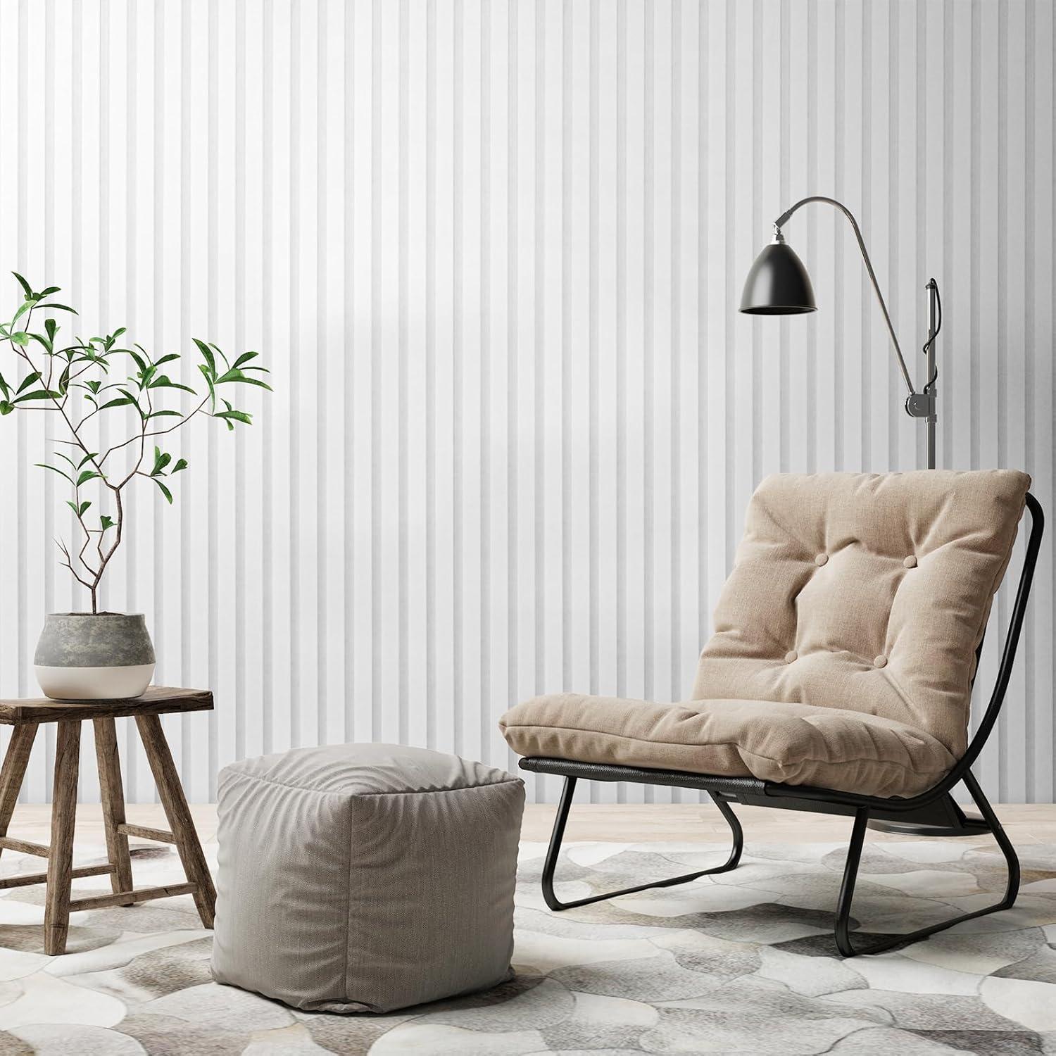 Paneles Acústicos Art3dwall 5 Pack 120x60 cm Aislantes Blancos