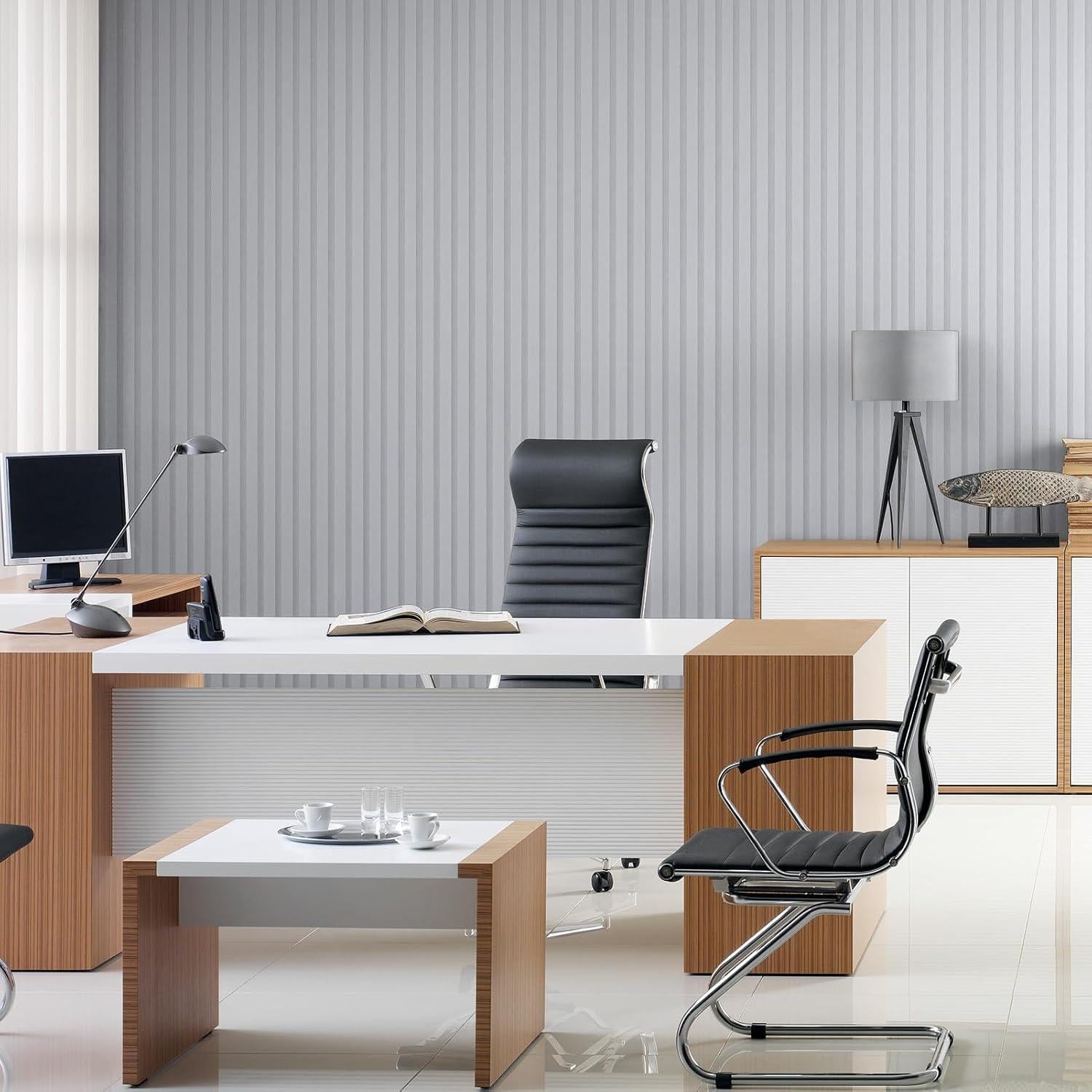 Paneles Acústicos Art3dwall 5 Pack 120x60 cm Aislantes Blancos