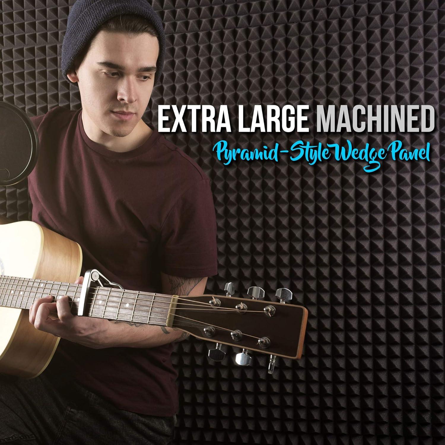 Panel Acústico Pyle PSIP24X2 con Soporte Tripode, 2 Paquete