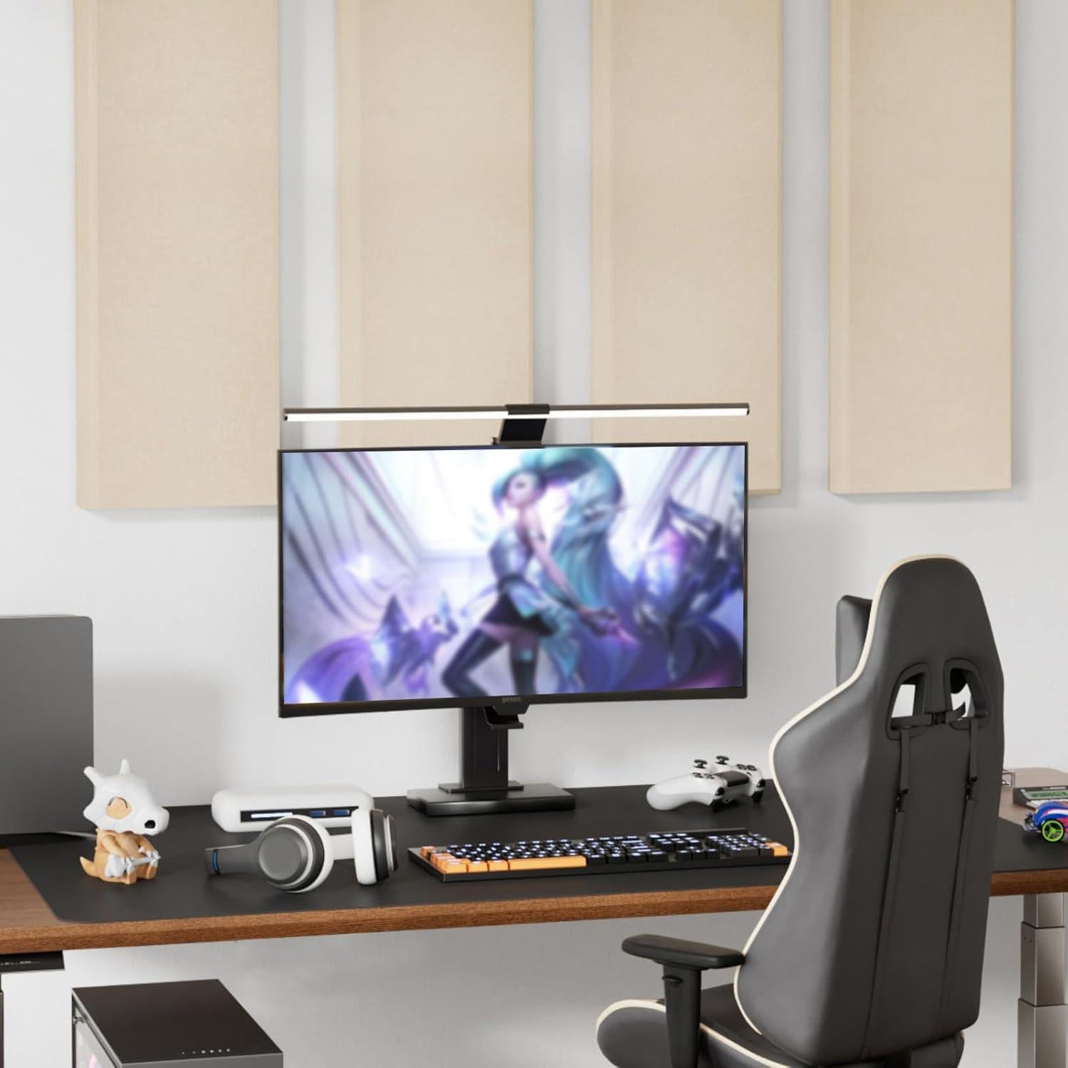 Panel Acústico TONOR 4 PCS Beige 90x30x6 cm Aislante