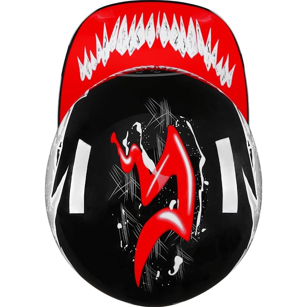 Casco Estilo Béisbol Yesmotor Mediano Fibra de Carbono