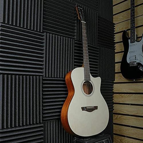 52 Paneles de Espuma Acústica 30x30x2.5cm Aislamiento Sonoro