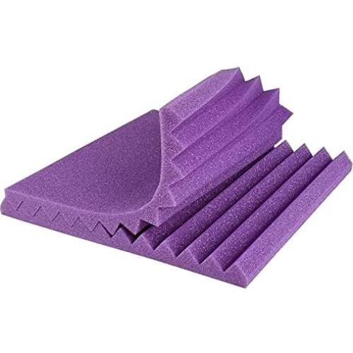 52 Paneles de Espuma Acústica 30x30x2.5cm Aislamiento Sonoro