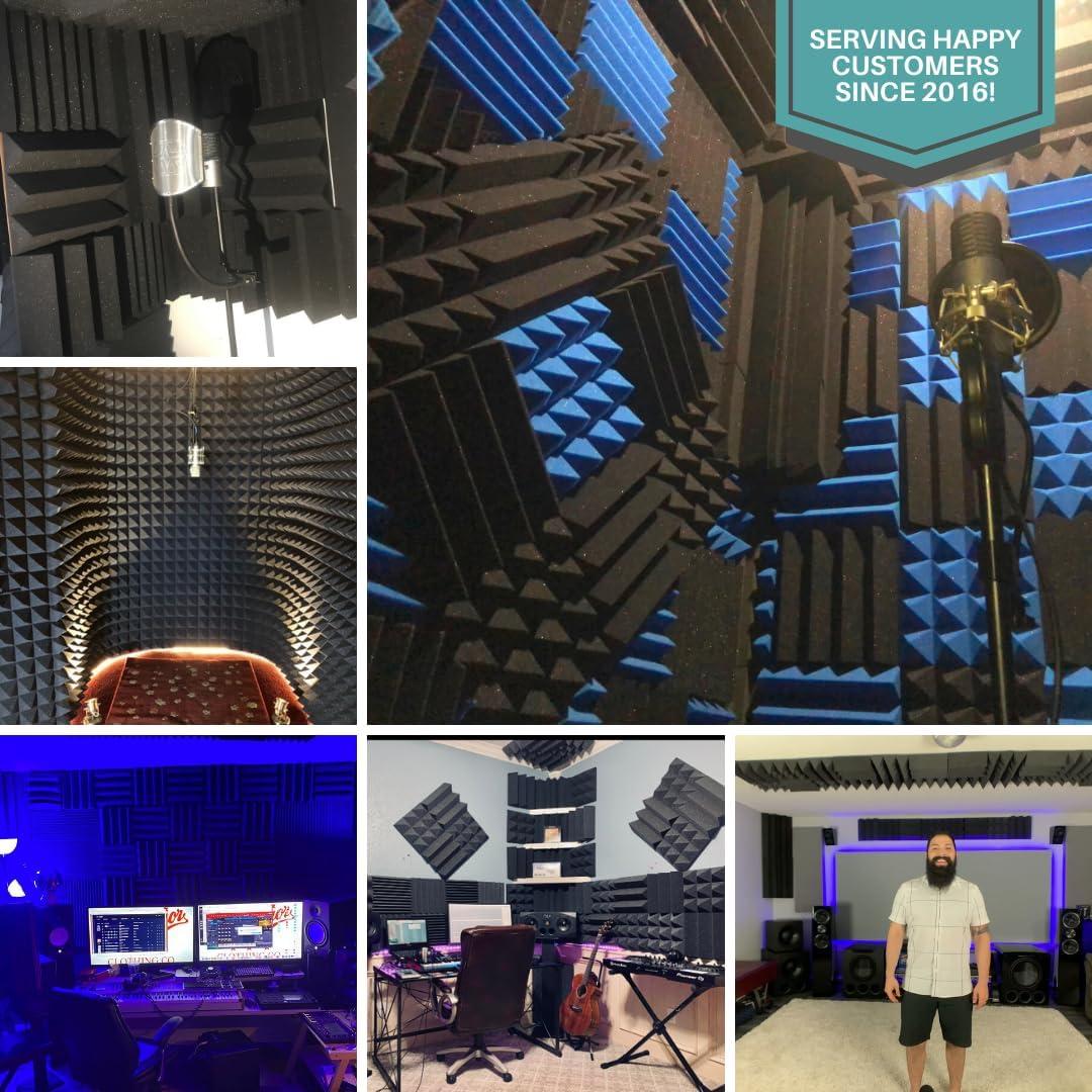 Paneles Acústicos SoundAssured 30x30 cm - Aislante Sonido