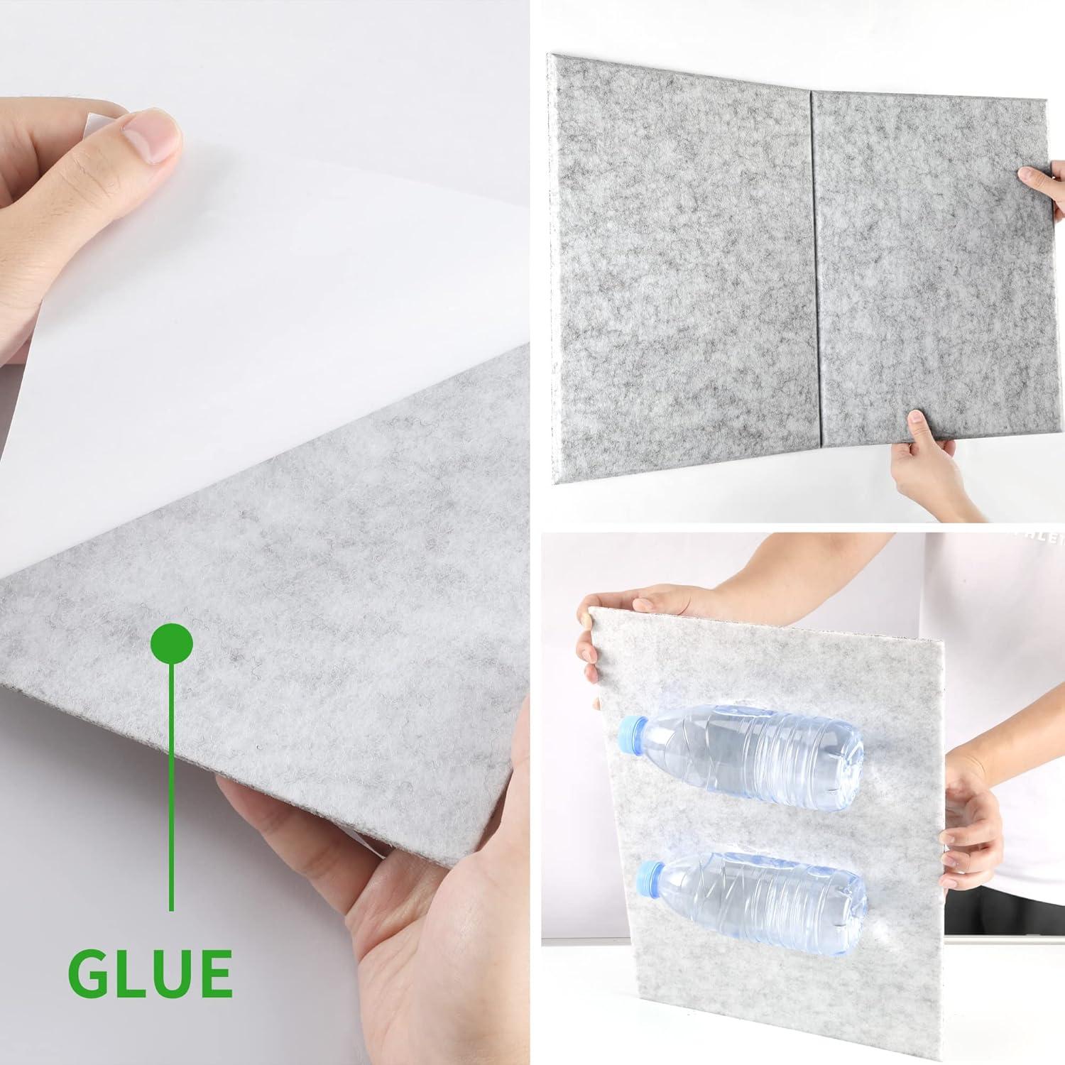 Paneles Acústicos Aislantes VANCORE 6 Piezas 40x30cm Gris