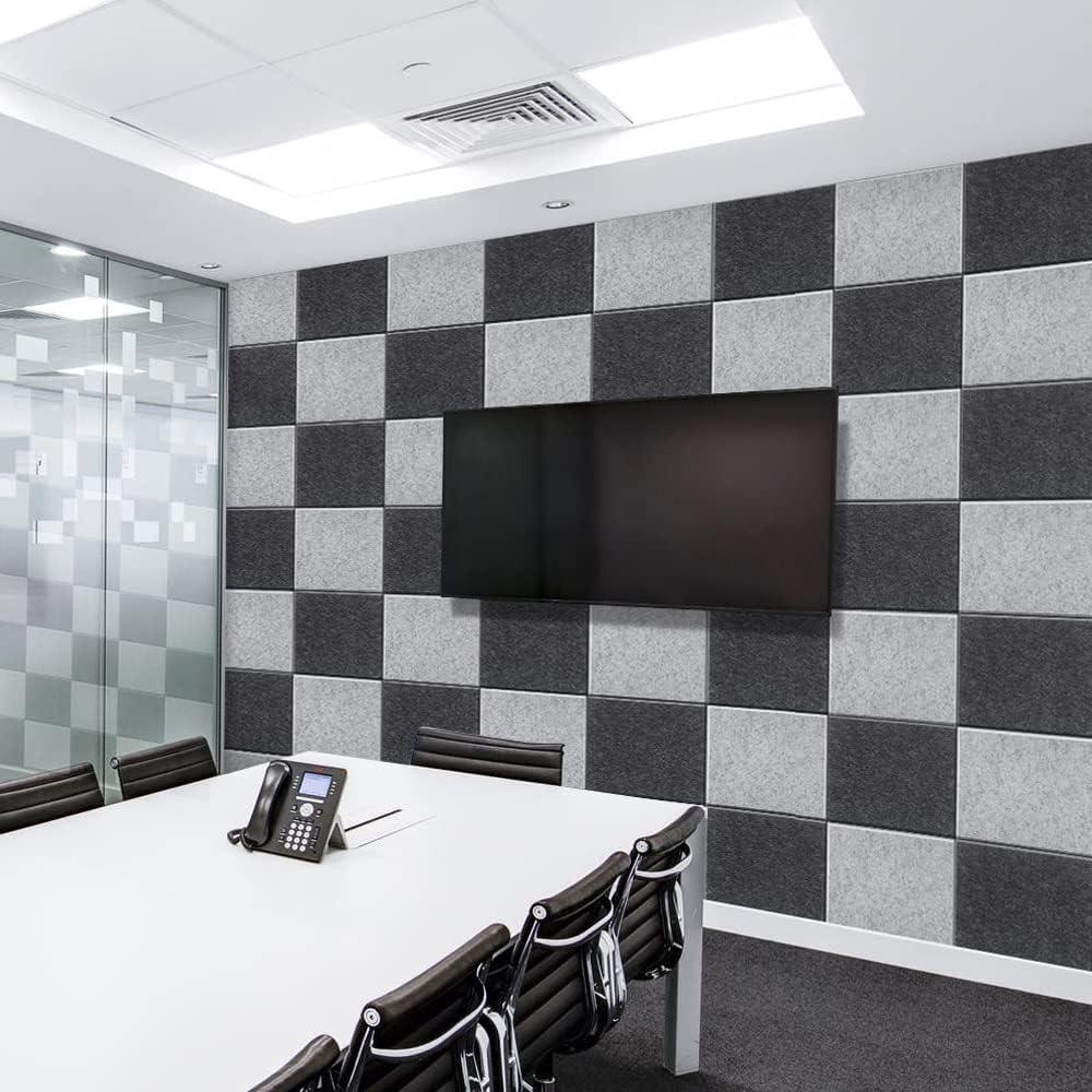 Paneles Acústicos Aislantes VANCORE 6 Piezas 40x30cm Gris