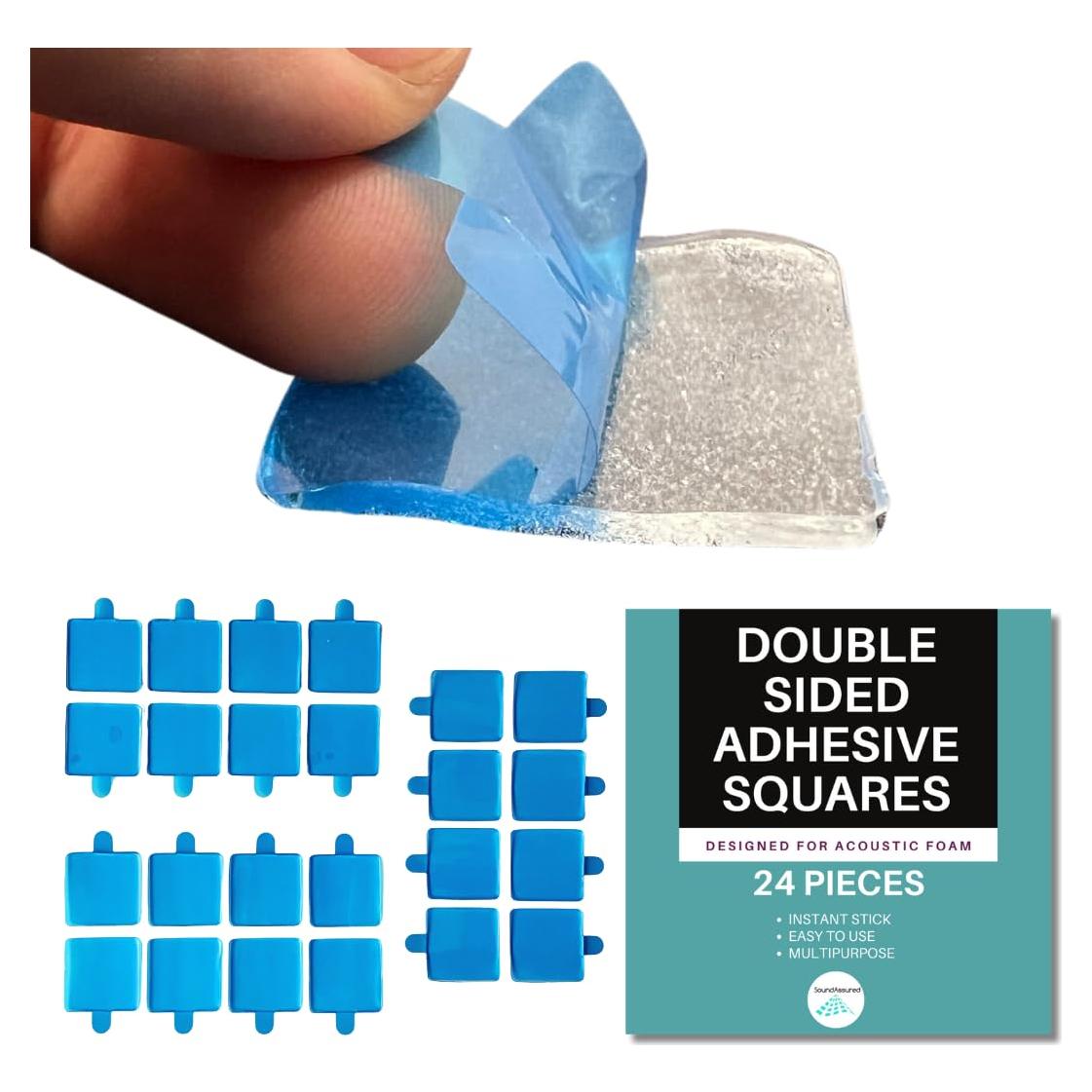 Cinta de Montaje Adhesiva Doble Cara SoundAssured 24 Piezas