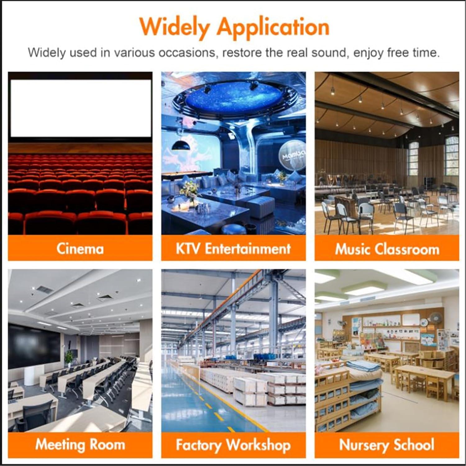 Paquete de 2 Paneles Acústicos de Espuma Verde 122x61x5 cm