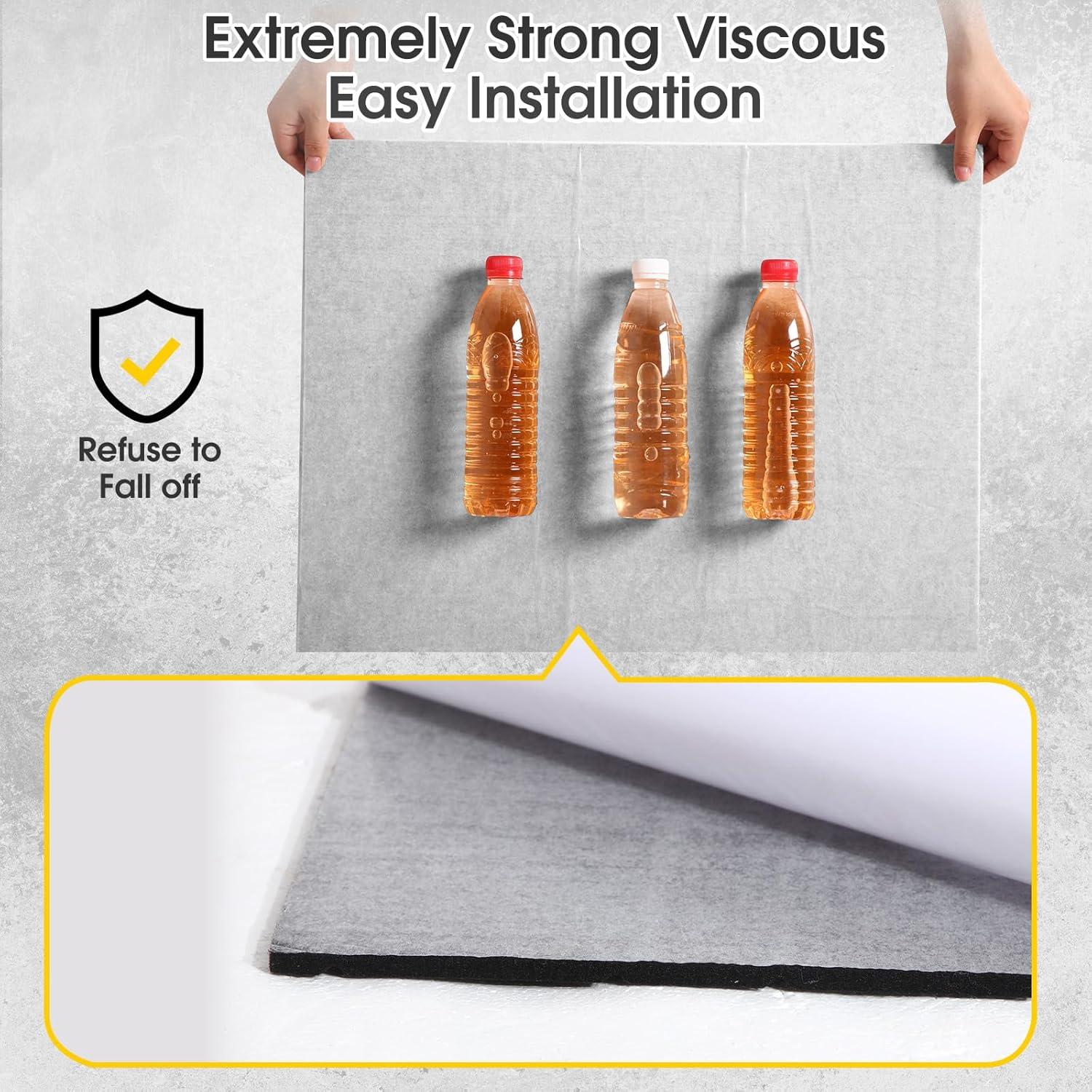 Paquete de 5 Paneles Acústicos Coume 119.4x60 cm Autoadhesivos